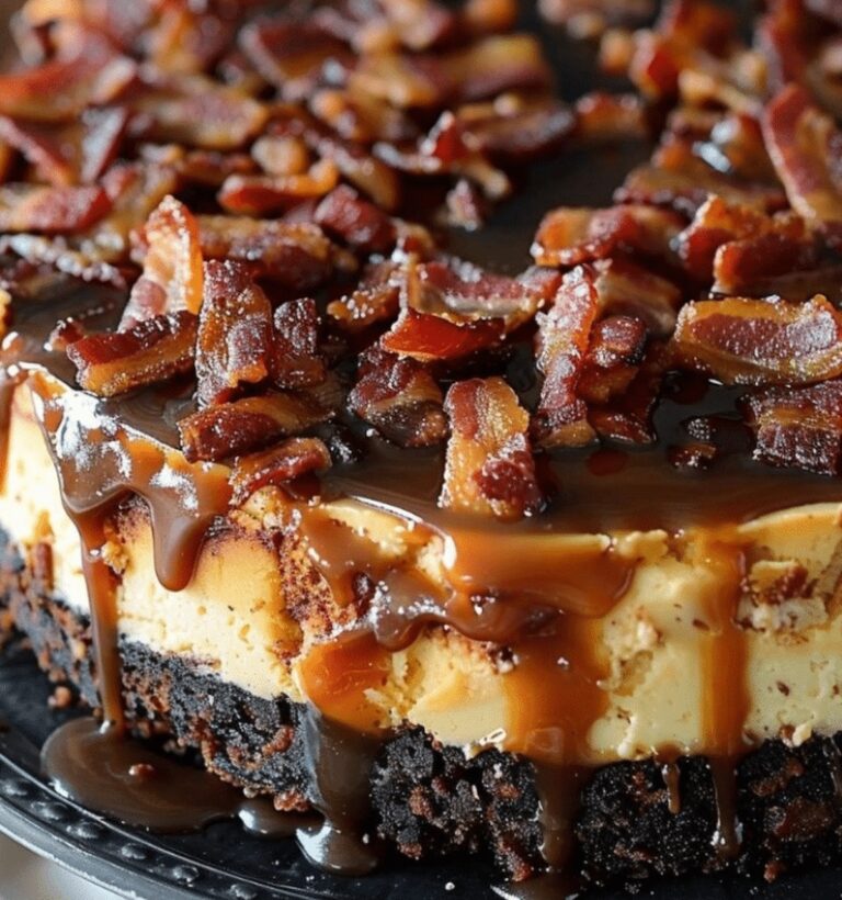 Bacon Caramel Cheesecake Recipe