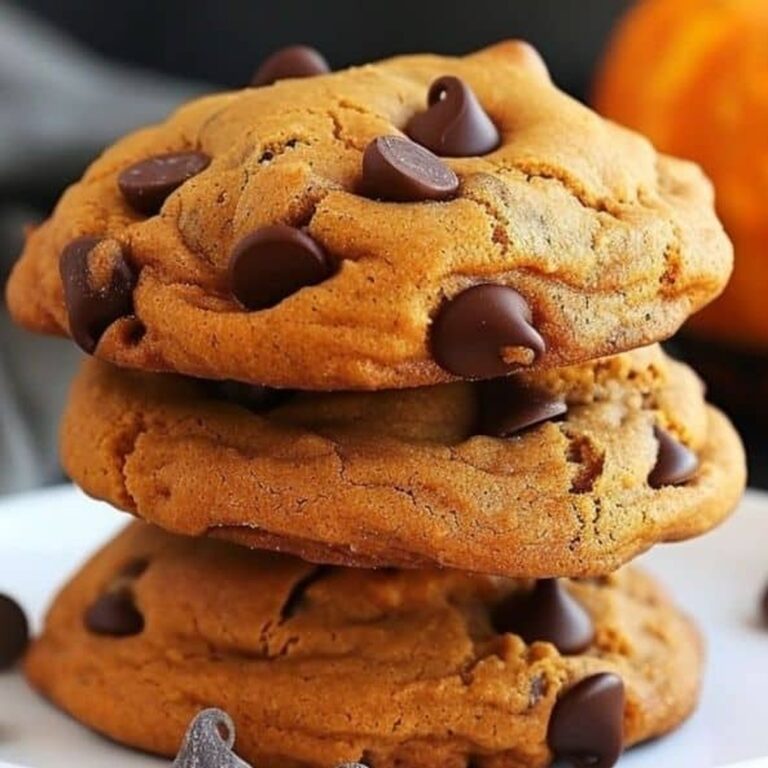 Pumpkin Chocolate Chip Cookies Recipe