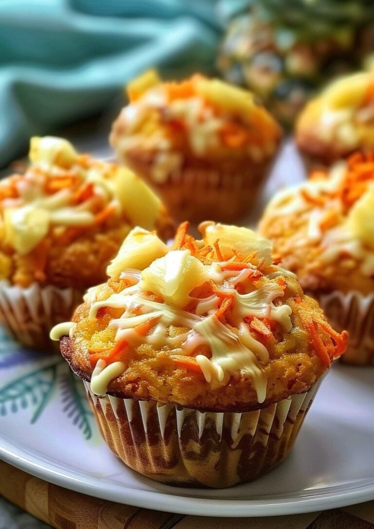 Hawaiian Pineapple Carrot Muffins Recipe