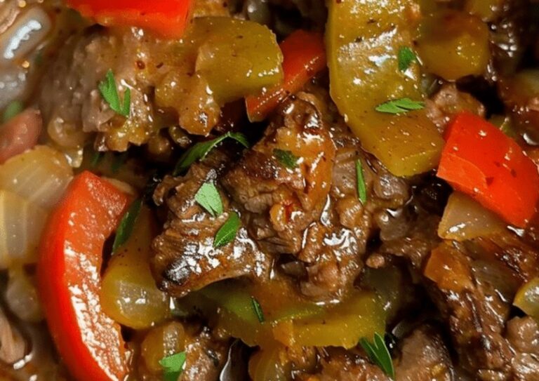 Pepper Steak In A Crock Pot Recipe