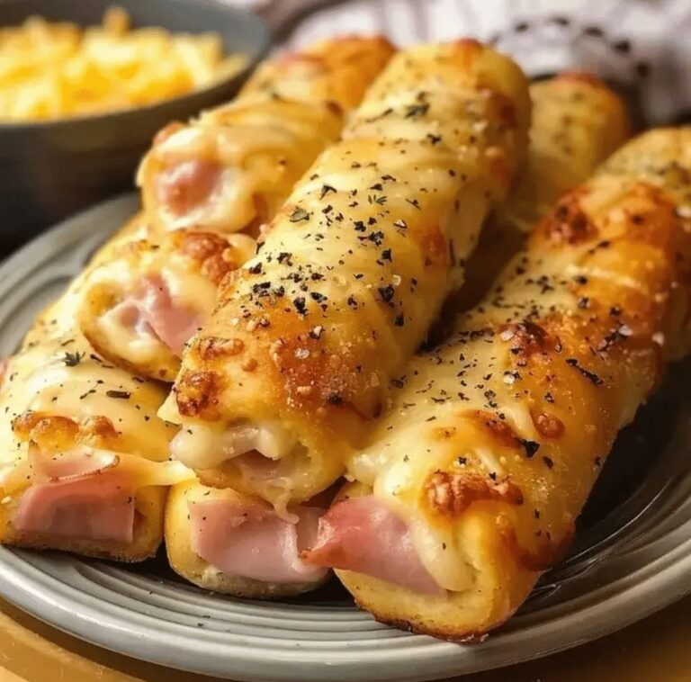 Ham and Cheese Sticks Recipe