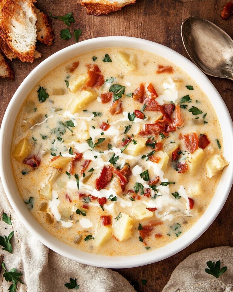 Copycat Outback Loaded Baked Potato Soup Recipe