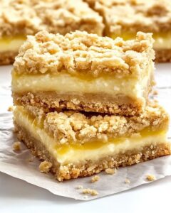 Lemon Crumb Bars Recipe
