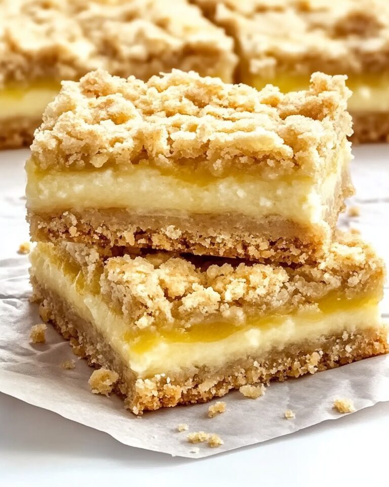 Lemon Crumb Bars Recipe