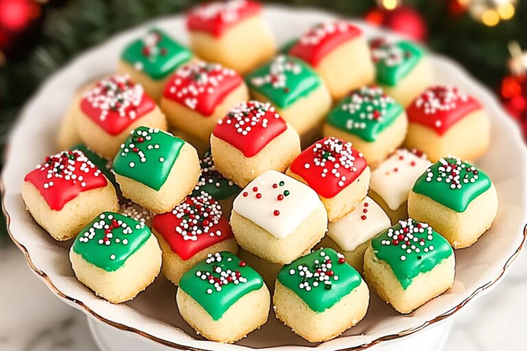Christmas Sugar Cookie Bites Recipe