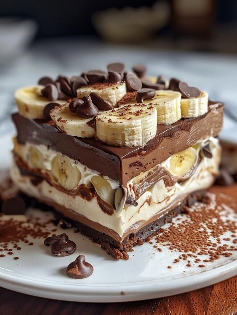 Choco-Banana Layer Delight Recipe