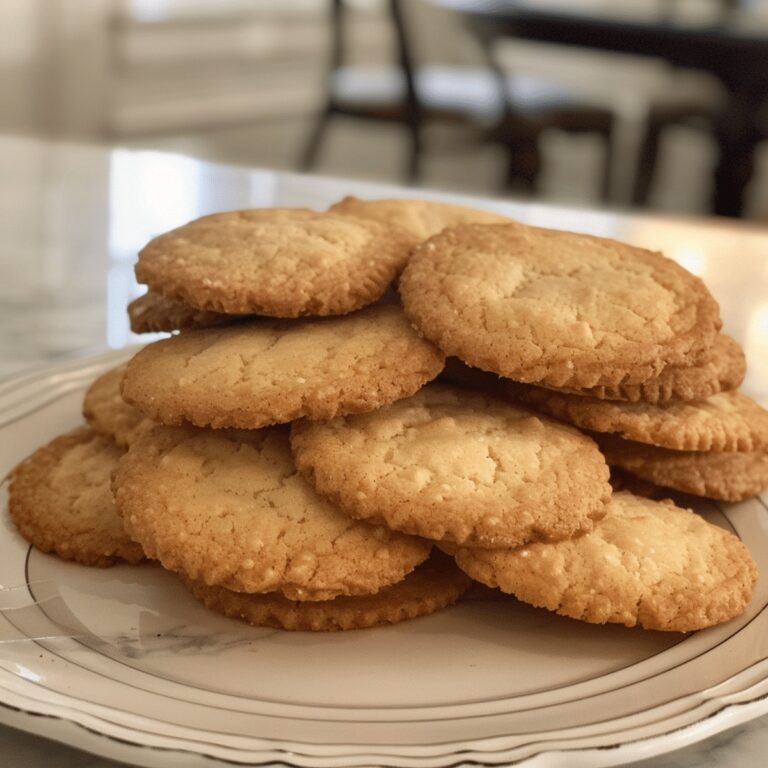 3-Ingredient Butter Cookies Recipe