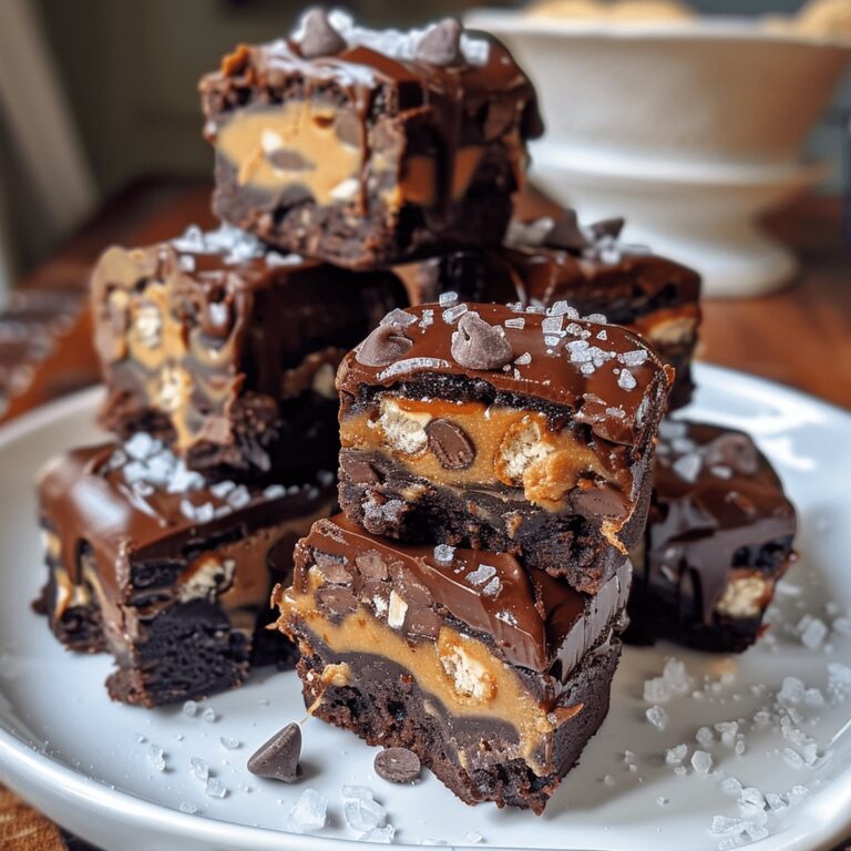 Snickers Brownie Bites Recipe