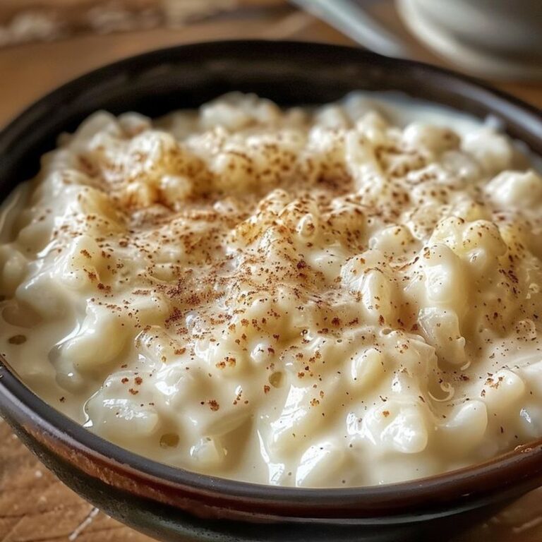 Old-Fashioned Rice Pudding Recipe