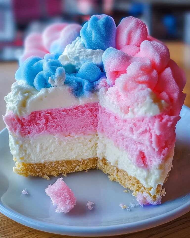 Cotton Candy Cheesecake Recipe