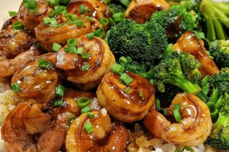 Honey Garlic Shrimp, Sausage & Broccoli Recipe