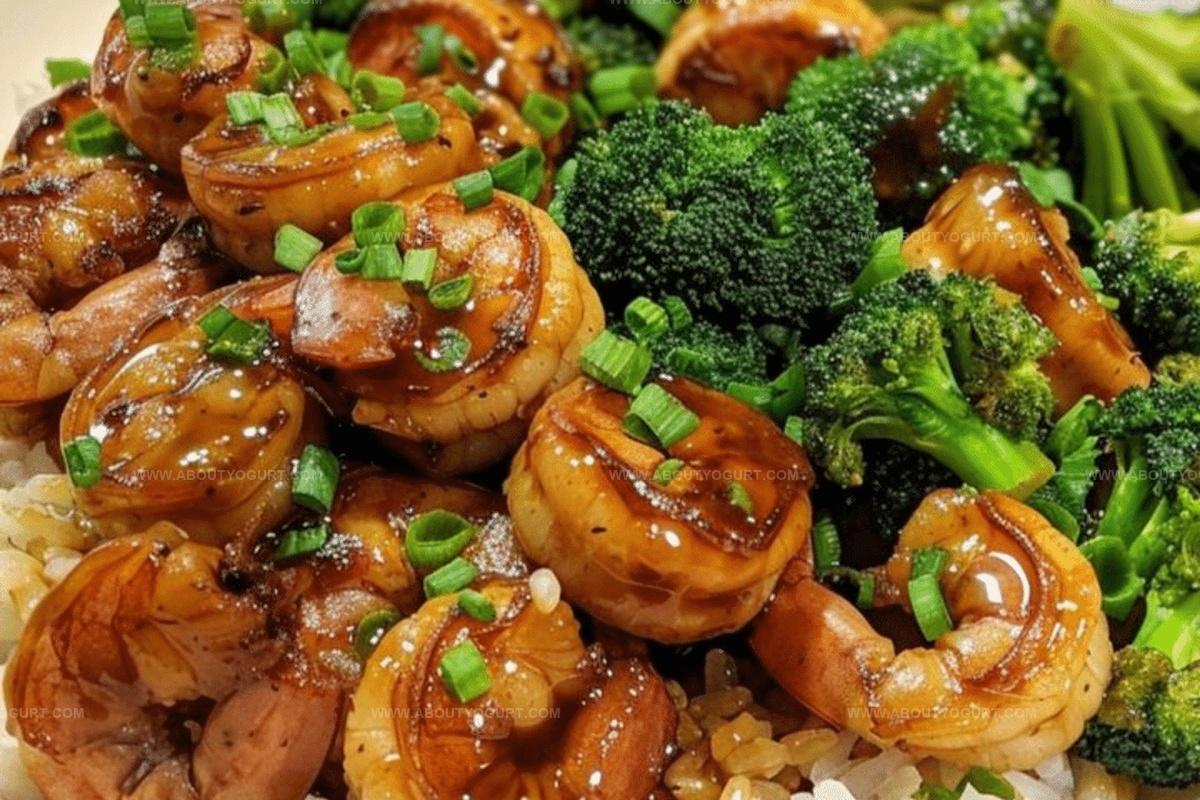 Honey Garlic Shrimp, Sausage & Broccoli Recipe
