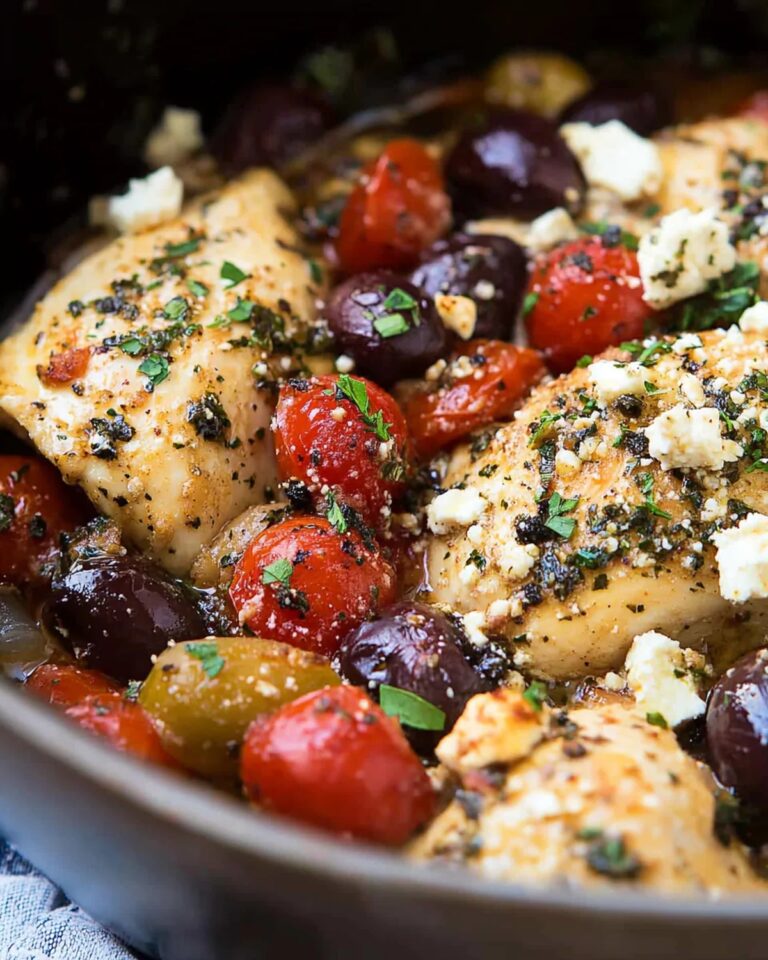 Slow Cooker Greek Chicken Recipe