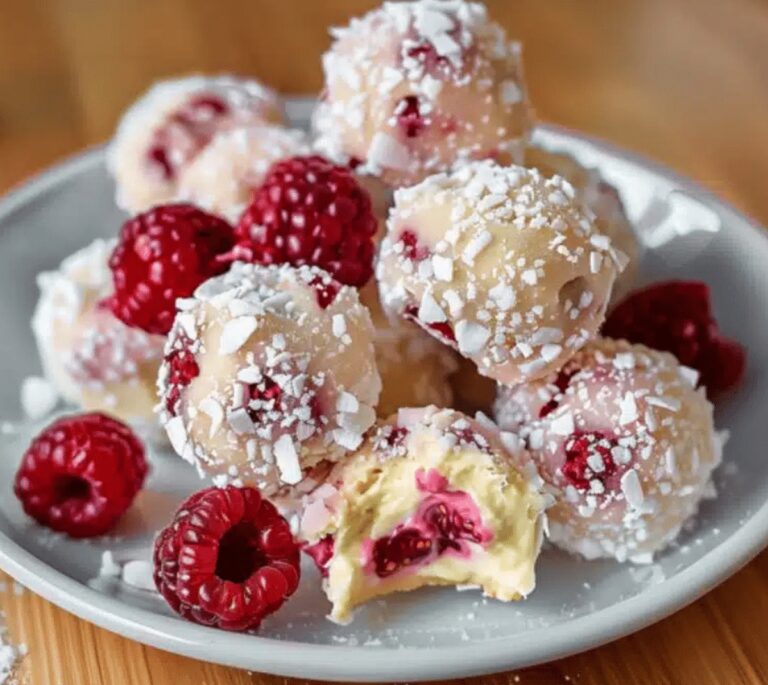 Raspberry Cream Cheese Bites Recipe