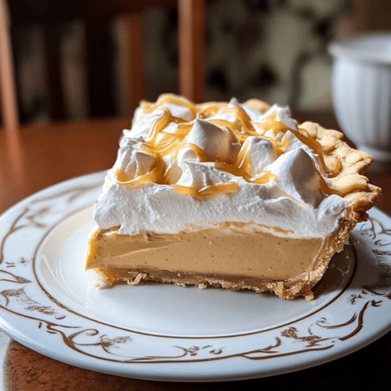 Creamy Homemade Butterscotch Pie Recipe