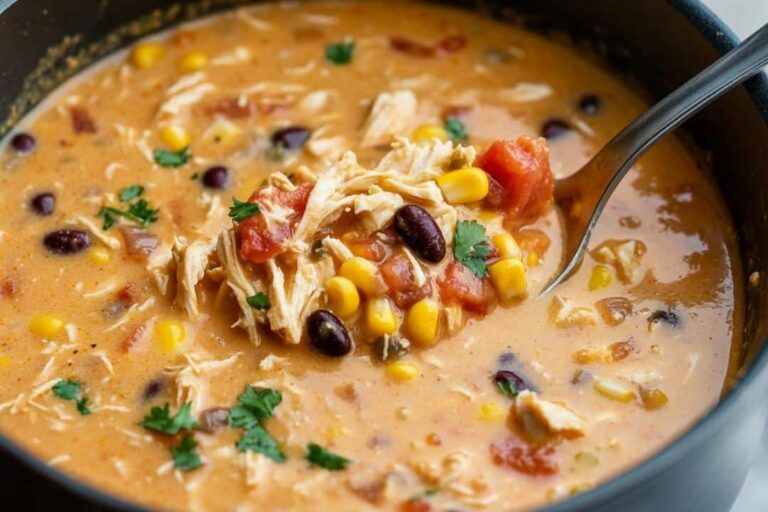 Easy Chicken Taco Soup Recipe