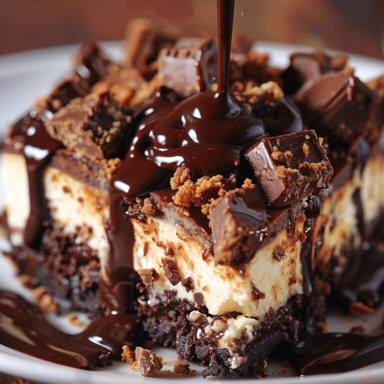Hot Fudge Sundae Brownie Cheesecake Recipe