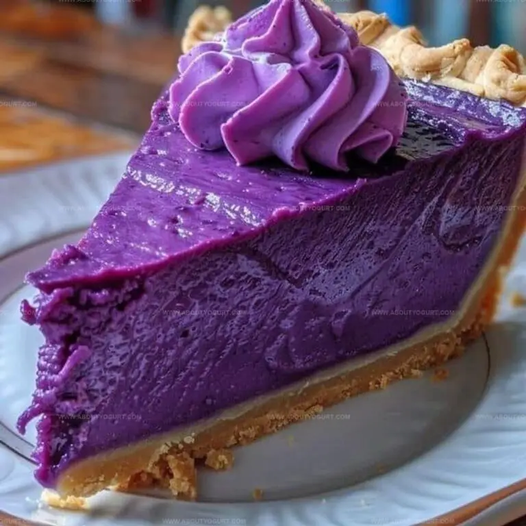 Purple Sweet Potato Pie Recipe