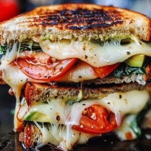 Avocado, Mozzarella, And Tomato Grilled Cheese Recipe