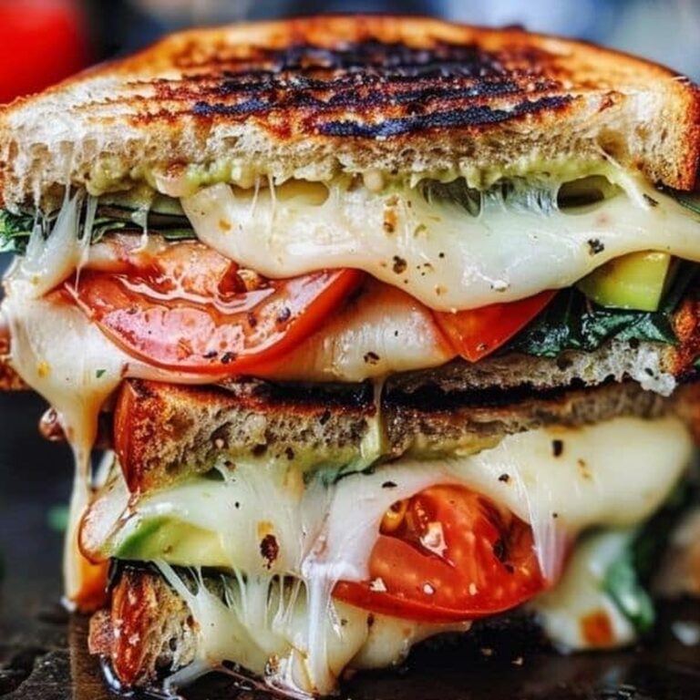 Avocado, Mozzarella, And Tomato Grilled Cheese Recipe