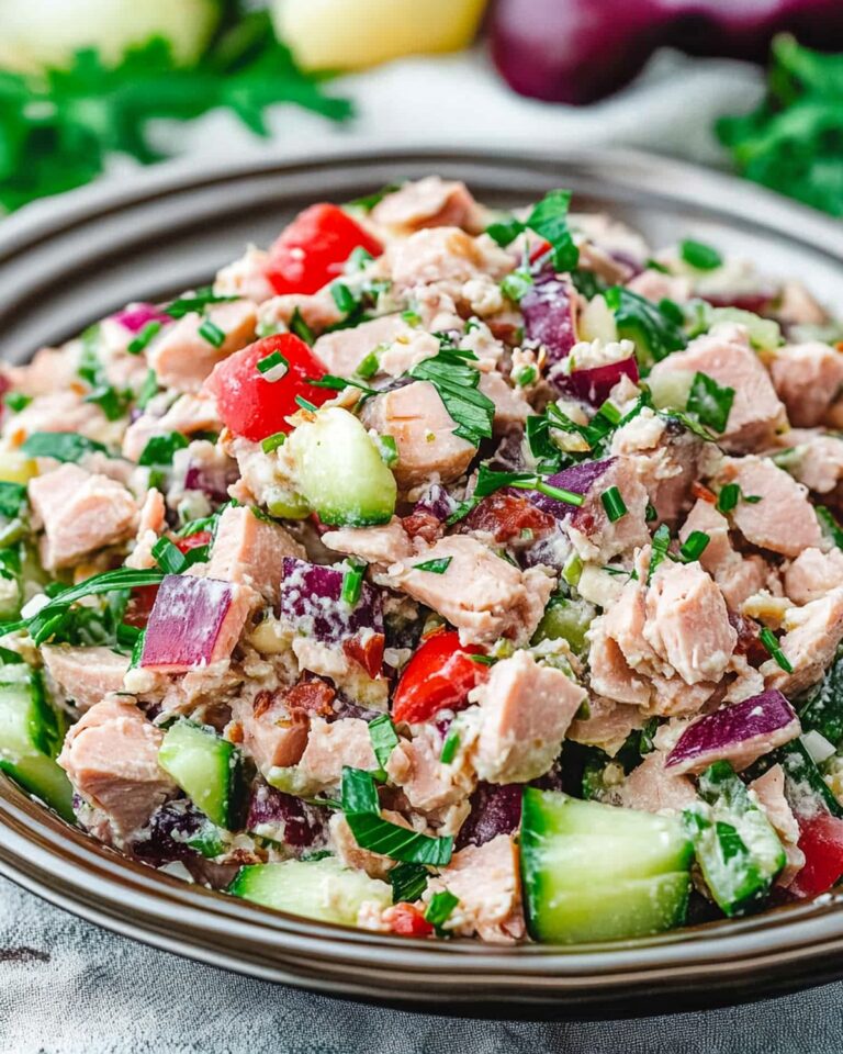 10-Minute Mediterranean Tuna Salad Recipe