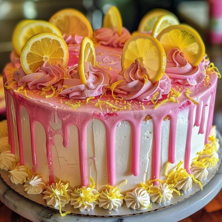 Pink Lemonade Cake Recipe
