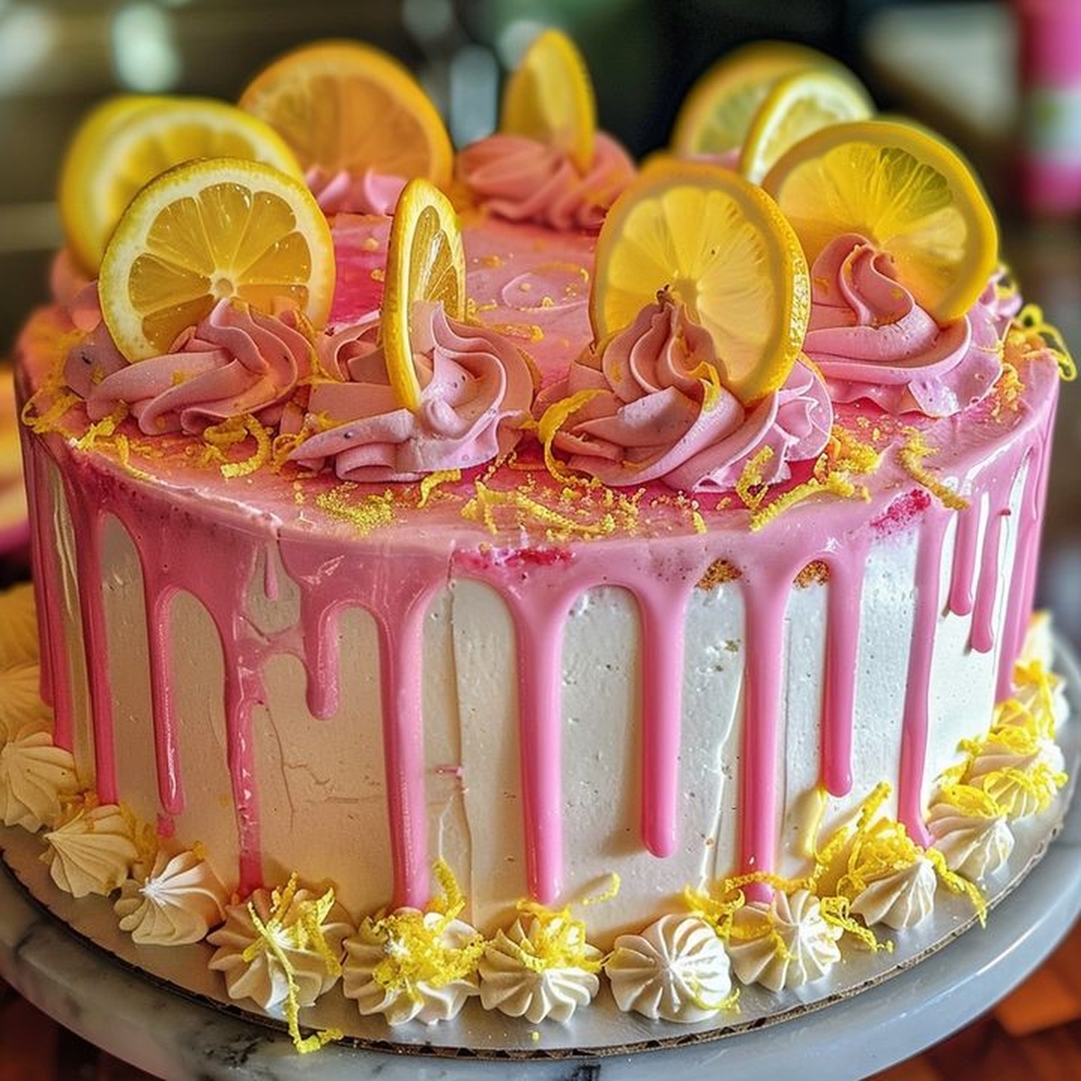 Pink Lemonade Cake Recipe