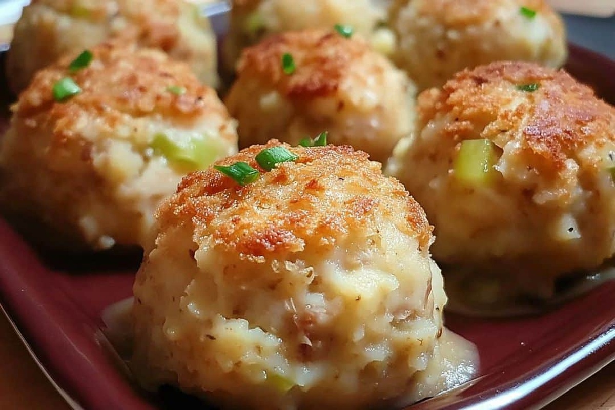 Turkey Stuffing Balls Recipe