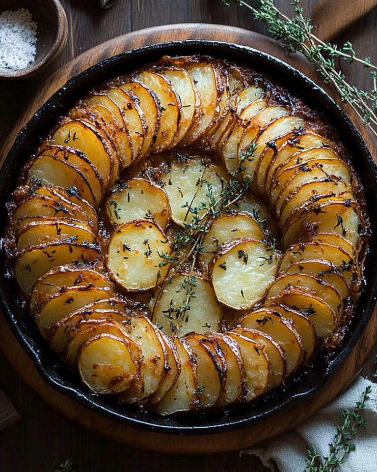 Crispy Balsamic-Thyme Potato Torte Recipe