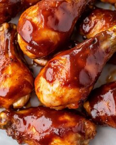 Oven Baked BBQ Chicken Drumsticks Recipe
