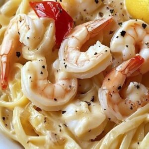 Exquisite Seafood Linguine with Velvety Garlic Cream Sauce Recipe