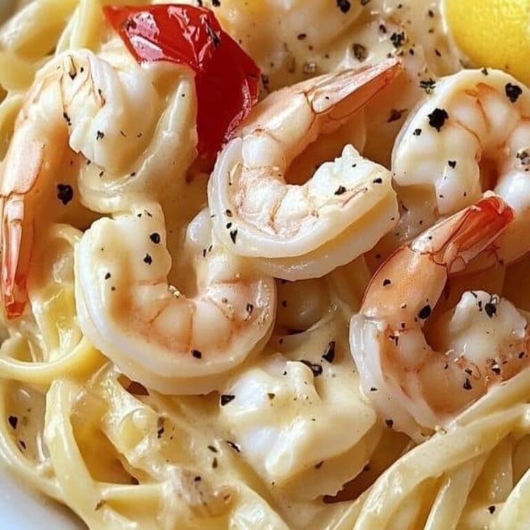 Exquisite Seafood Linguine with Velvety Garlic Cream Sauce Recipe