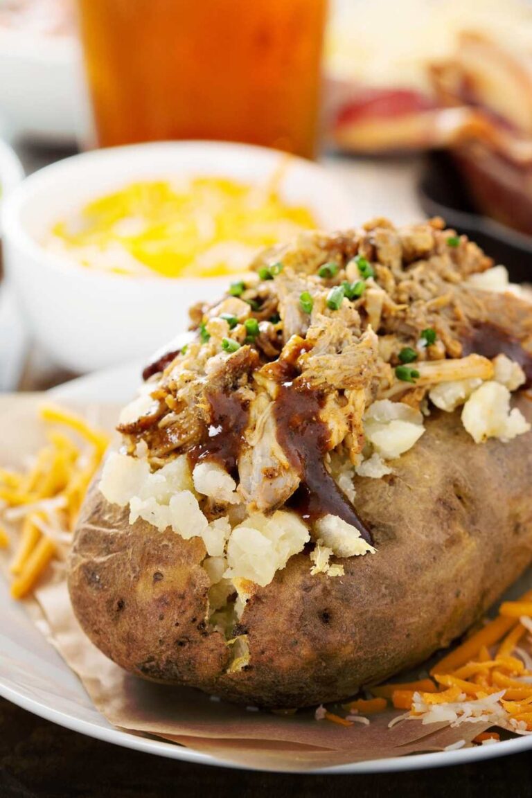 Pulled Pork Jacket Potatoes Recipe