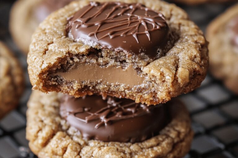 Homemade Peanut Butter Cup Cookies Bursting with Chocolate Flavor Recipe