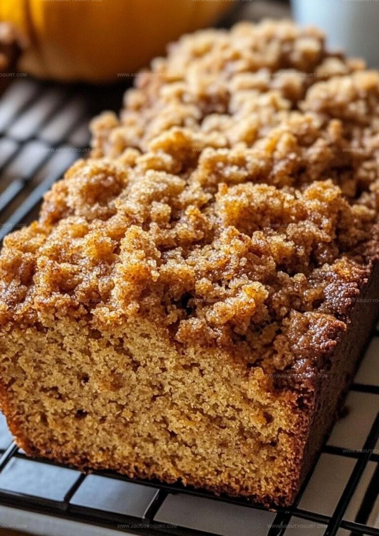 Pumpkin Streusel Bread Recipe