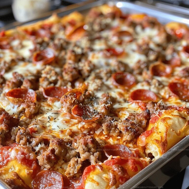 Meat Lovers Pizza Casserole Recipe
