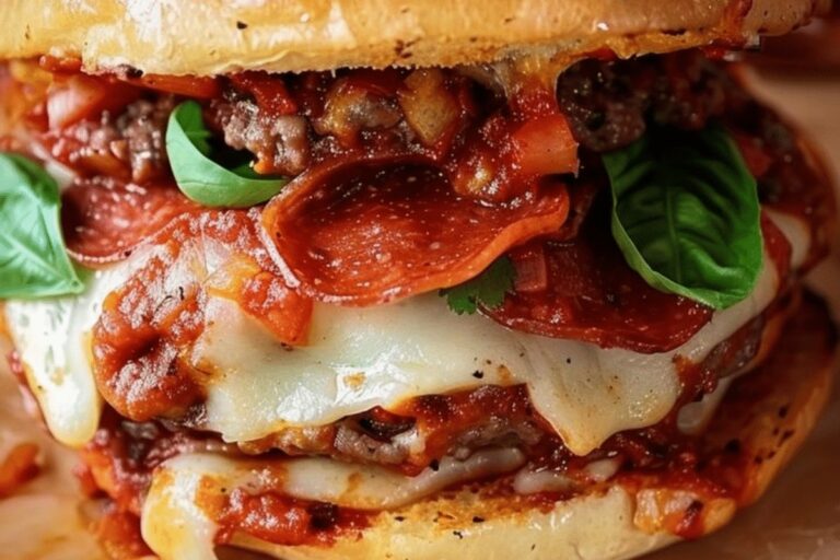 Crockpot Pizza Burgers Recipe