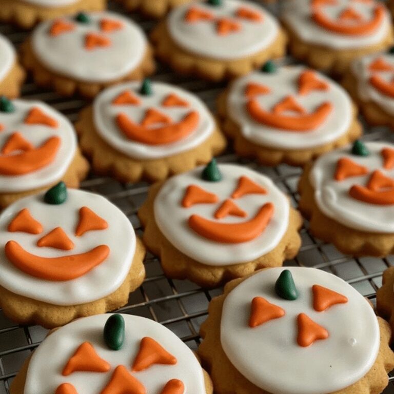 Pumpkin Sugar Cookies Recipe