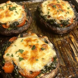 Keto Stuffed Portobello Mushrooms Recipe