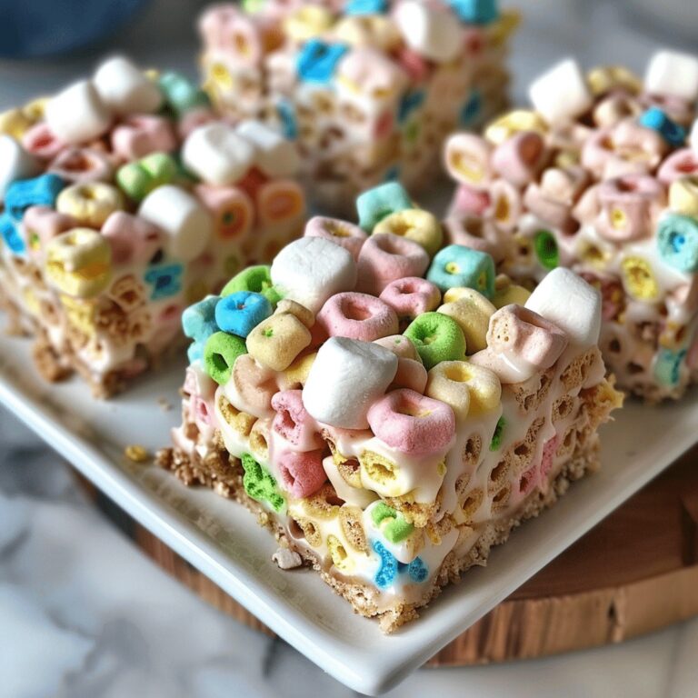 Lucky Charms Marshmallow Treats Recipe