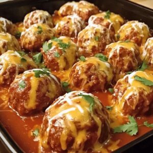 Low Carb Enchilada Meatballs Recipe
