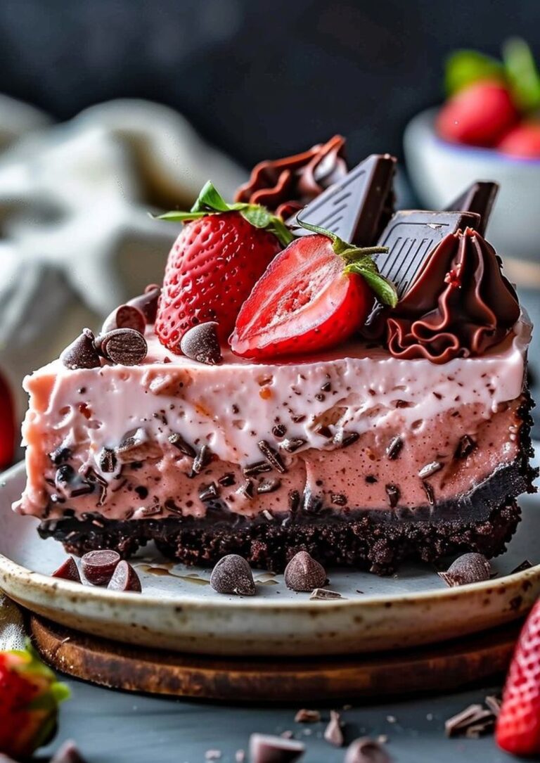 Strawberry Chocolate Dream Cheesecake Recipe