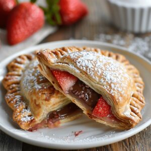 Strawberry Nutella Hand Pies Recipe