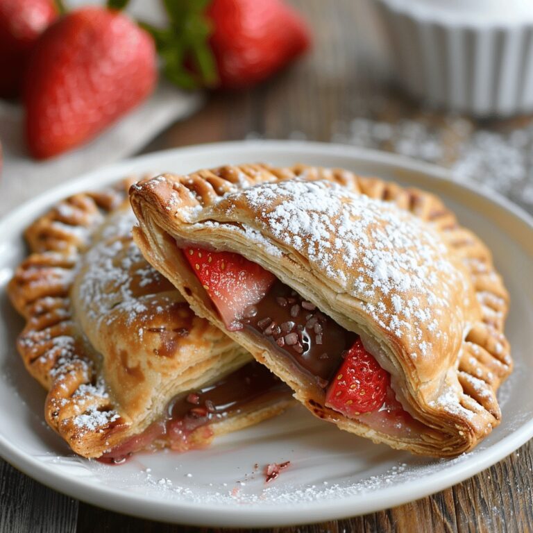 Strawberry Nutella Hand Pies Recipe