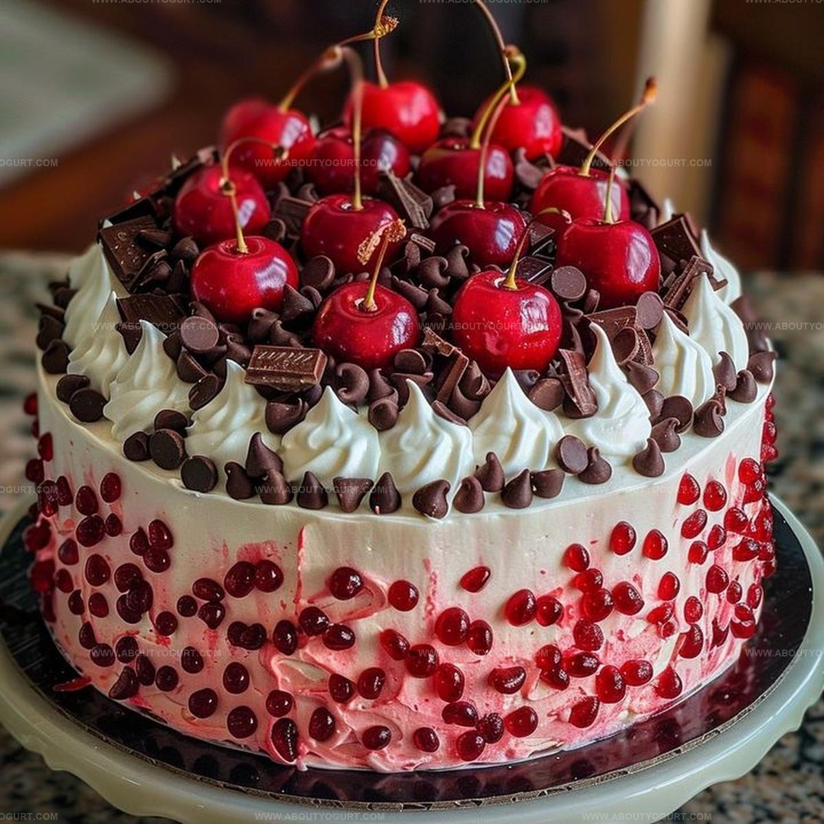 Cherry Chocolate Chip Poke Cake Recipe