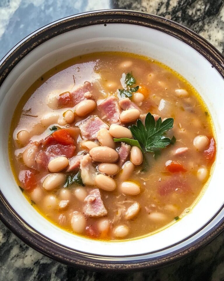 Warming White Bean and Ham Soup Recipe