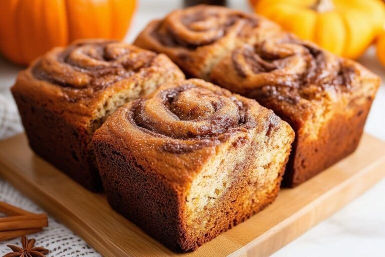 Small Batch Cinnamon Swirl Pumpkin Bread Recipe