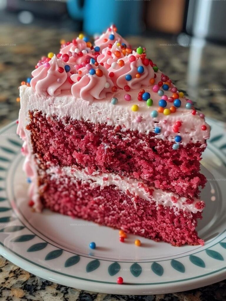 Pink Velvet Cake Recipe