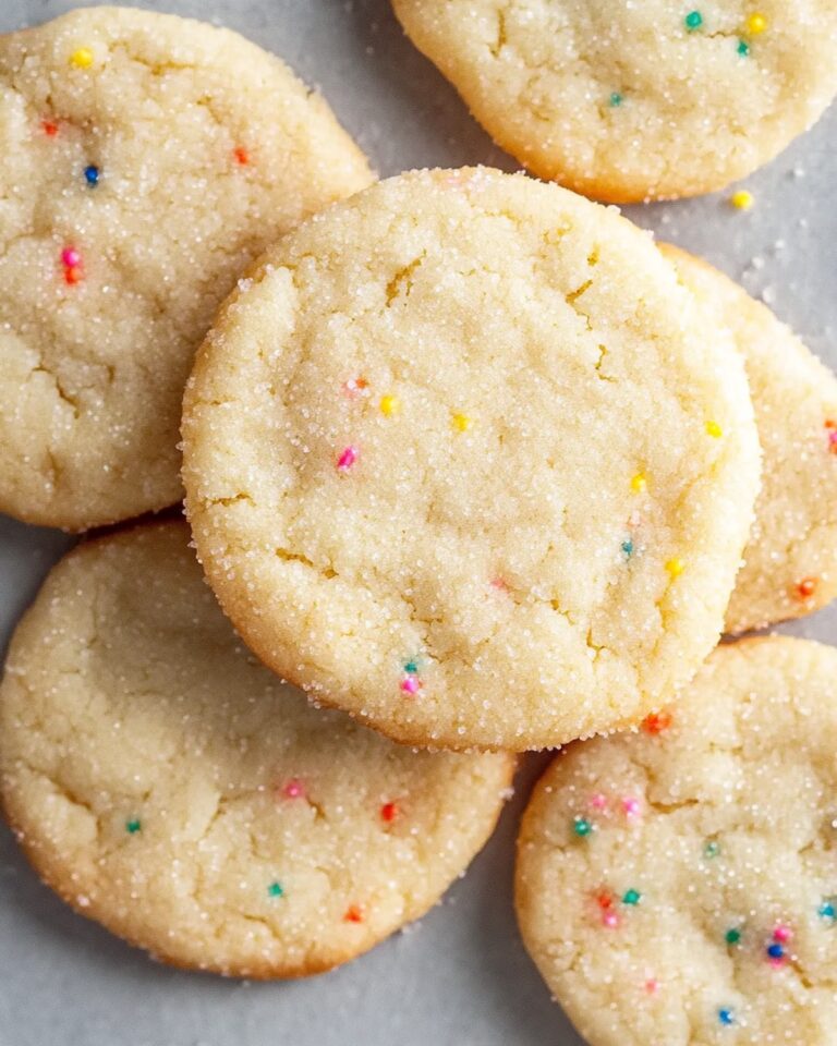 Easy 3-Ingredient Sugar Cookies Recipe