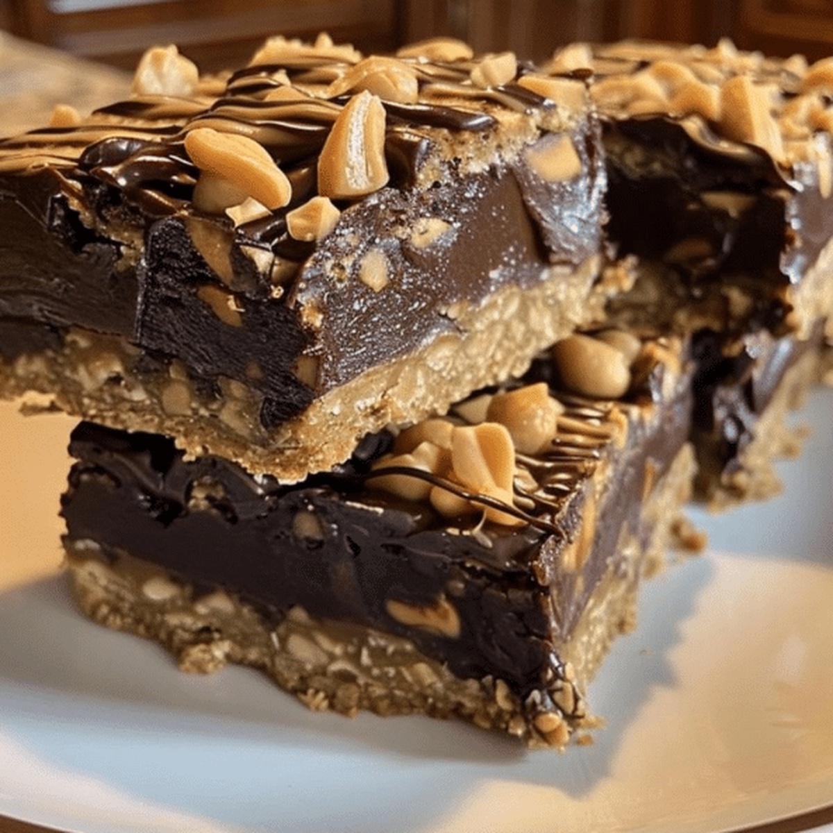 Peanut Butter Blossom Bars Recipe